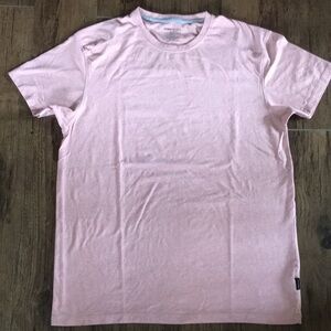 Kenneth Cole Pink Crew Neck T-Shirt XL